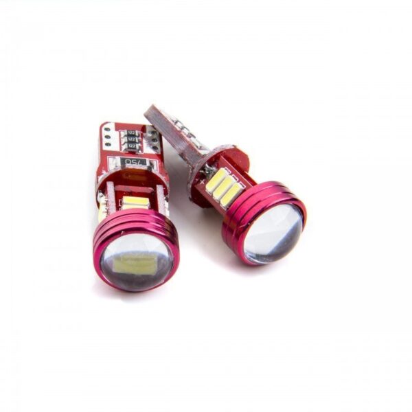 Bombilla Led 2uds W5W T10 15 SMD 4014 CANBUS 6000K - Imagen 2